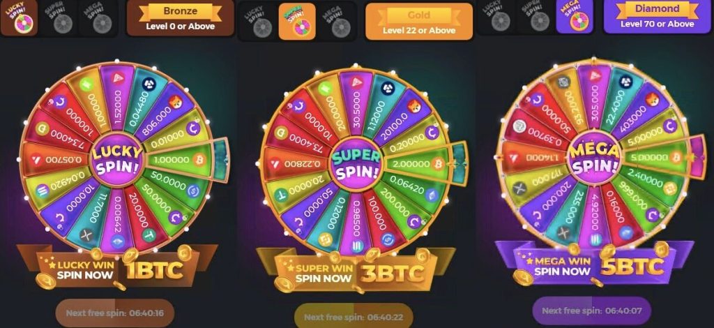 BC.Game Lucky Daily Wheel Spin